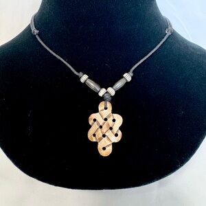 Endless Knot Pendant Necklace